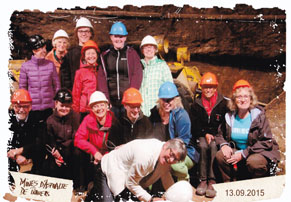 in der Mine