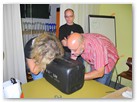 Ein Blick durch die UV-Box.......